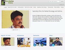Tablet Screenshot of herbaloncologist.com